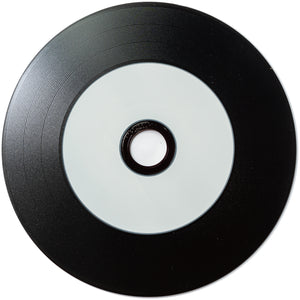 Black Vinyl CD-R 100pcs