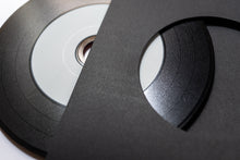 画像をギャラリービューアに読み込む, レコード型CD-R＆厚紙ジャケ（黒）200枚セット