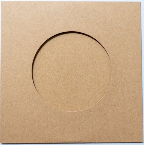 Cardboard CD Sleeve 100pcs (Kraft paper)